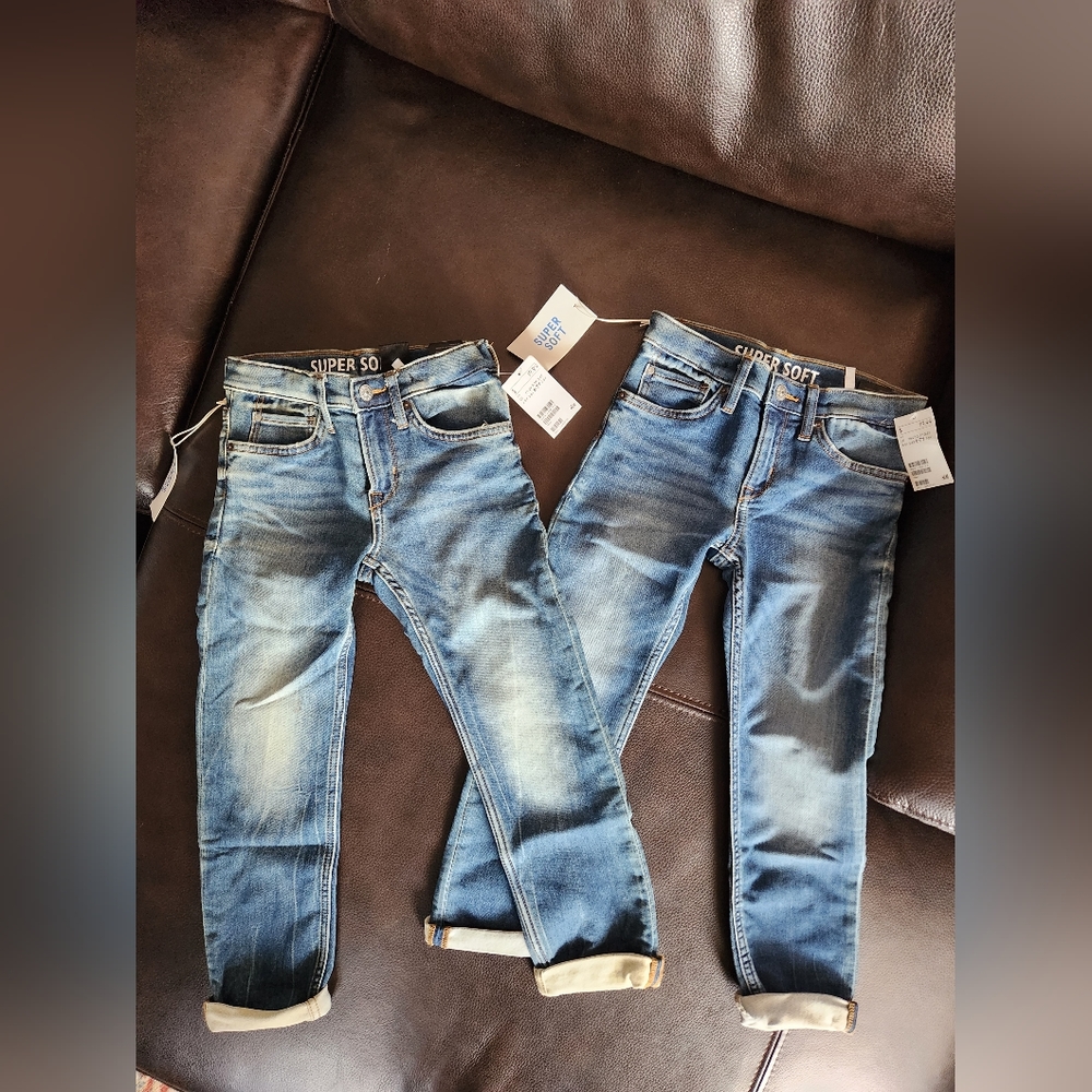 H & M jeans Youth sized 6-7